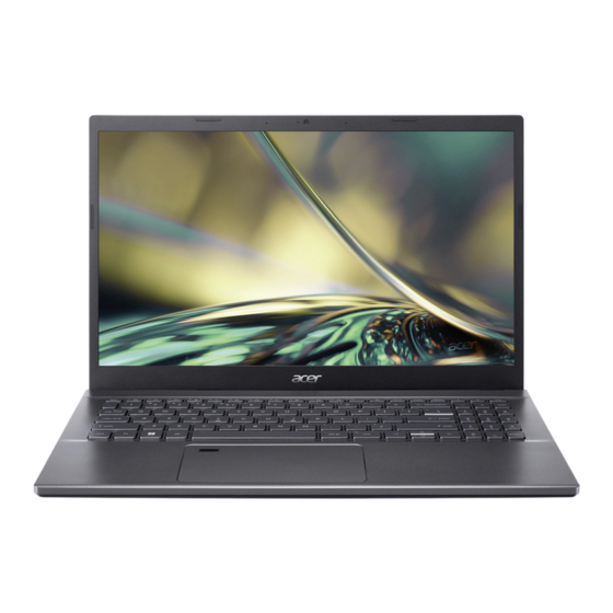 Acer Aspire 5 Manual De Usuario