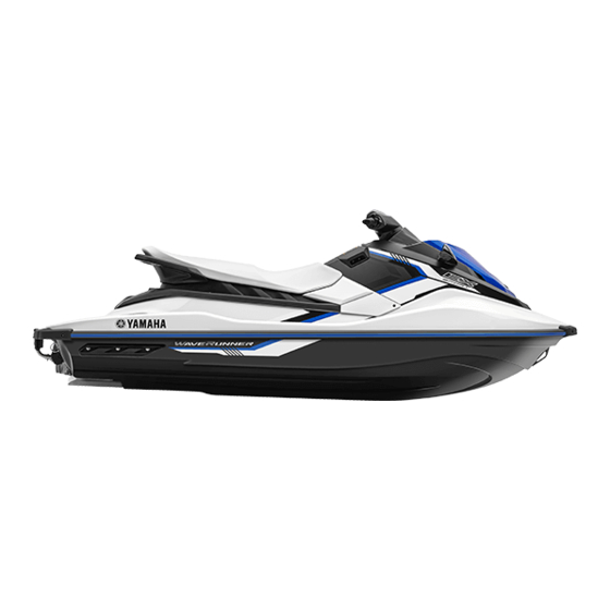 Yamaha WaveRunner EX 2017 Manuales