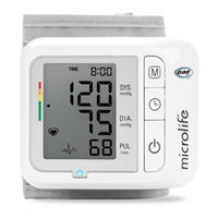 Microlife BP W1 Basic Manual De Usuario