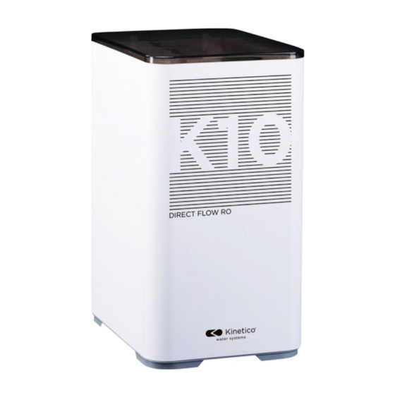 Kinetico K10 Direct Flow RO Manual De Instrucciones