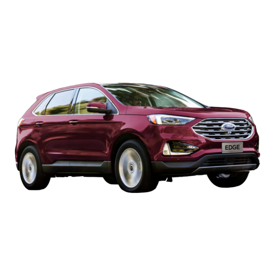 Ford EDGE Manuales