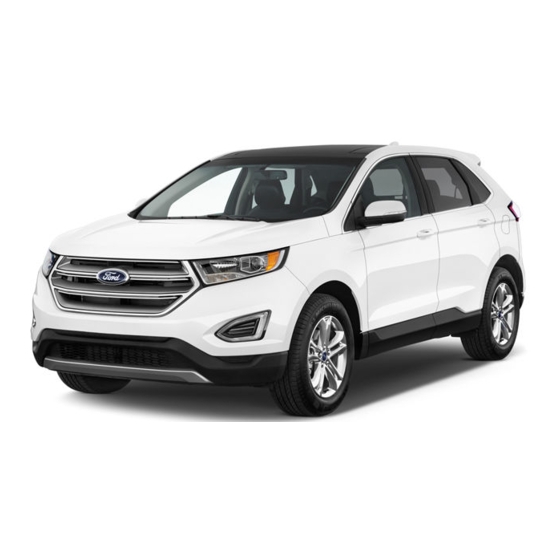 Ford Edge Manual De Usuario