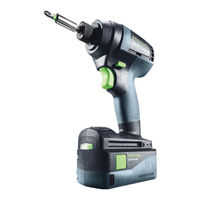 Festool TID 18 Manual De Instrucciones