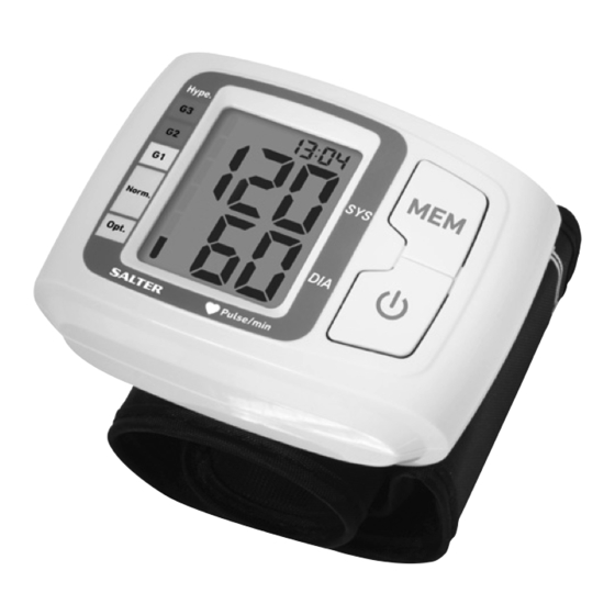 HoMedics BPW-1005-EU Manual De Instrucciones
