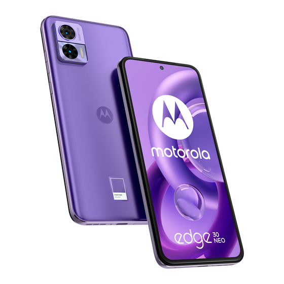 Motorola edge 30 neo Manual Del Usuario