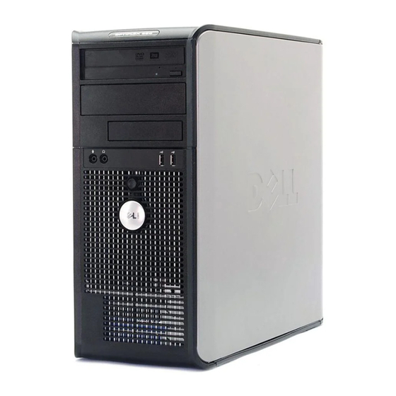 Dell OptiPlex 320 DCSM Guía De Referencia Rápida