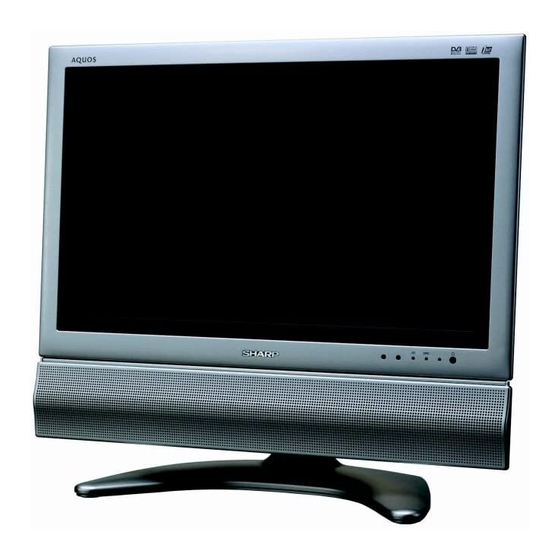 Sharp AQUOS LC-22AD1E Manual De Manejo