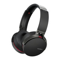 Sony MDR-XB950B1 Guia De Ayuda
