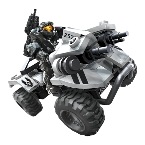 Mega Bloks HALO Gungoose UNSC Manual Del Usuario