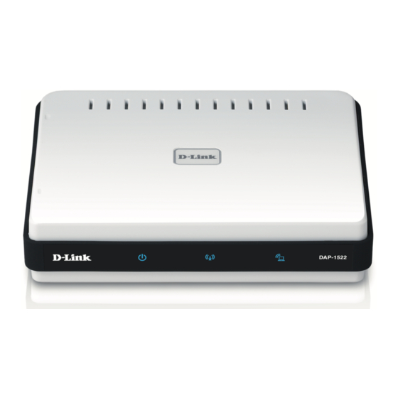 D-Link DAP-1522 Manual Del Usuario