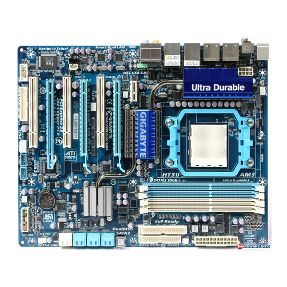 Gigabyte GA-790FXTA-UD5 Manual Del Usuario