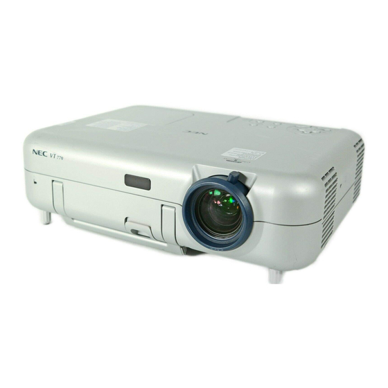 NEC VT770 Manual Del Usuario