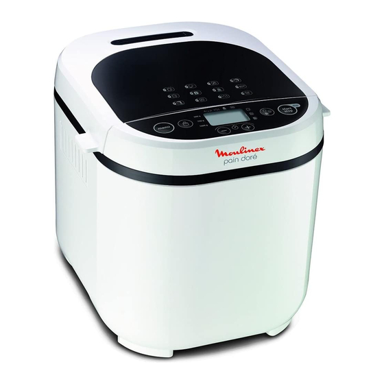 Moulinex Pain Dore OW2101 Manual De Instrucciones