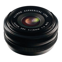 Fujifilm XF18mmF2 R Manual De Instrucciones