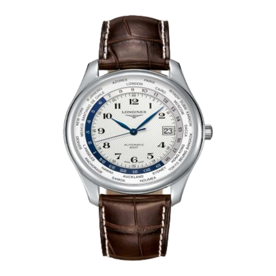 Longines L635 Instrucciones De Uso