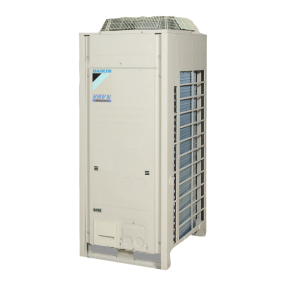 Daikin VRVIII RXYSQ4P8V1B Manual De Operación