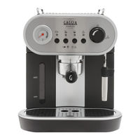 Gaggia Milano CAREZZA Instrucciones De Uso