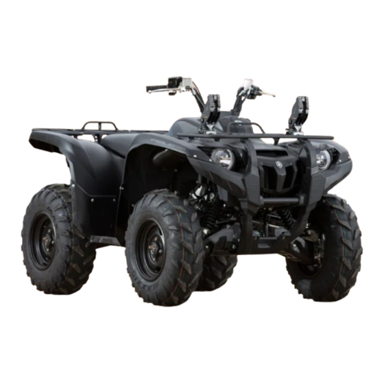 Yamaha GRIZZLY 700 2014 Manual Del Propietário