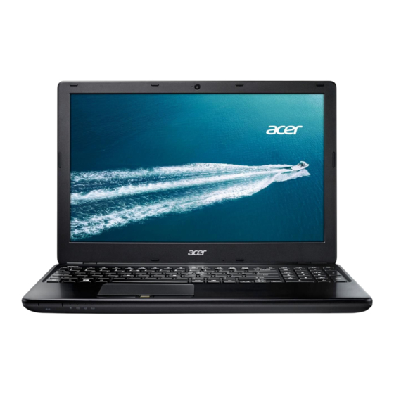 Acer TravelMate Serie Manual De Usuario