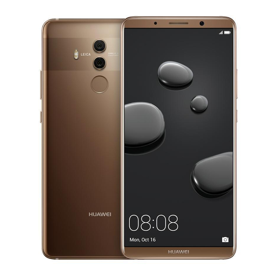 Huawei Mate10 Manual Del Usuario