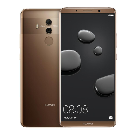 Huawei Mate10 Manual Del Usuario