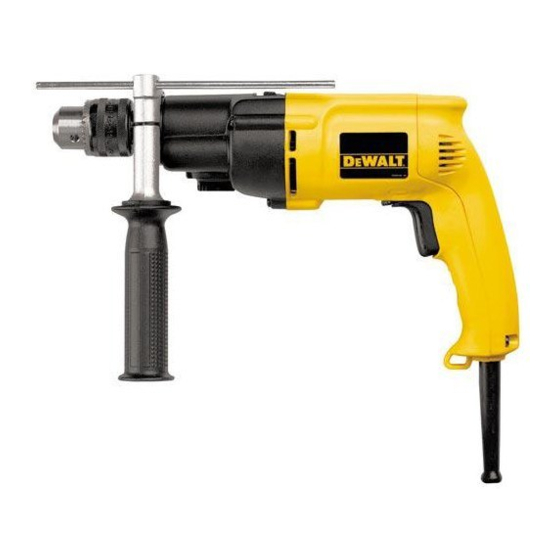 DeWalt DW501 Manual De Instrucciones