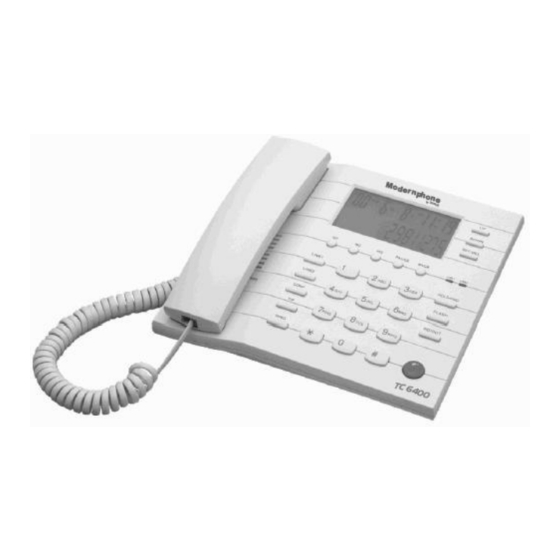 BEETEL Modernphone TC-6400 Manuales