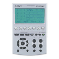 Sony RM-AV3000T Manual De Instrucciones