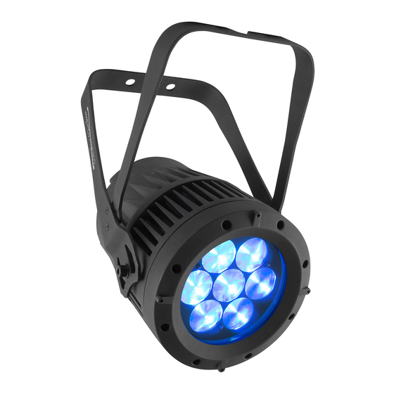 Chauvet Professional COLORado 1-Quad Zoom Guia De Inicio Rapido