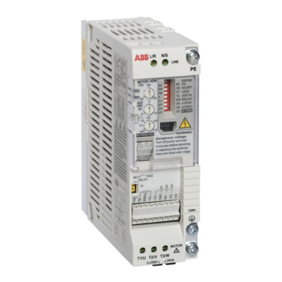 ABB ACS55 Manual Del Usuario