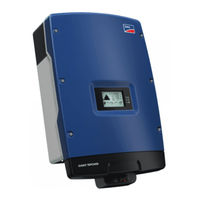 SMA SUNNY TRIPOWER 6000TL Instrucciones De Funcionamiento