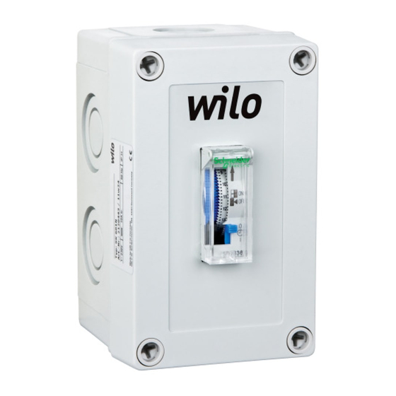 Wilo SK 601N Instrucciones De Instalación Y Funcionamiento