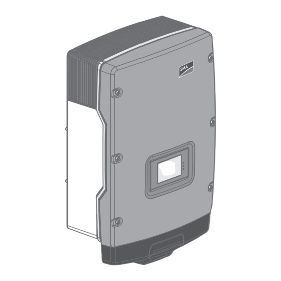 SMA SUNNY TRIPOWER 5000TL Instrucciones De Servicio Técnico Para Instaladores