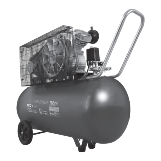Truper COMP-120LH Instructivo