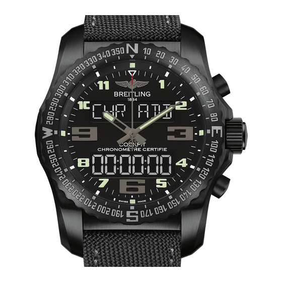 Breitling COCKPIT B50 Manual Del Usuario