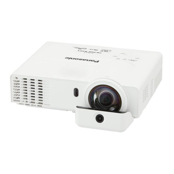 Panasonic PT-TW331RU Instrucciones De Operación