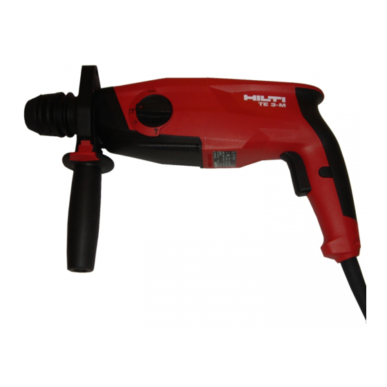 Hilti TE 3-M Manual Del Usuario