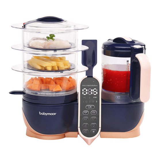 babymoov duo meal station Manuales