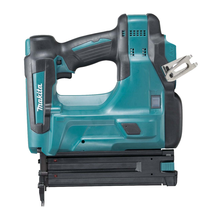 Makita DBN500 - Manual de la clavadora de puntillas inalámbrica
