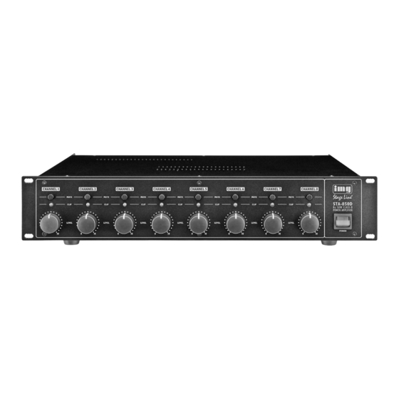 IMG STAGELINE STA-450D Manual De Instrucciones