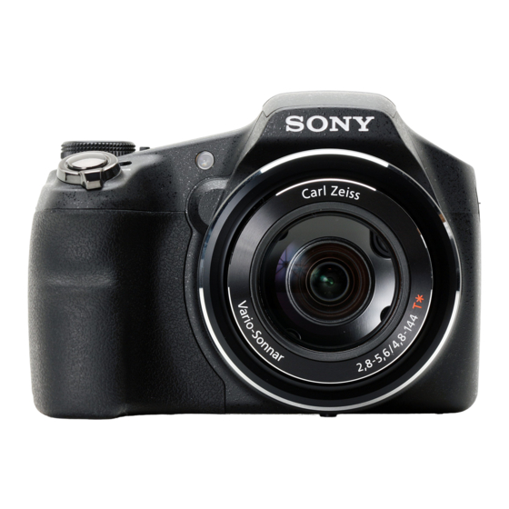 Sony Cyber-shot DSC-HX200V Manual De Instrucciones