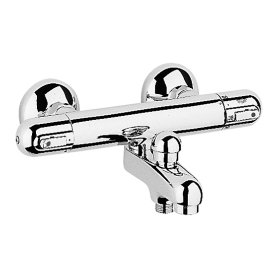 Grohe Grohtherm 1000 Manual Del Usuario