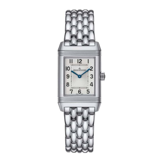 Jaeger-leCoultre REVERSO CLASSIC DUETTO Manual Del Usuario