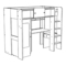 Muebles de Interior Parisot Meubles 2248LSUR Instrucciones De Montaje