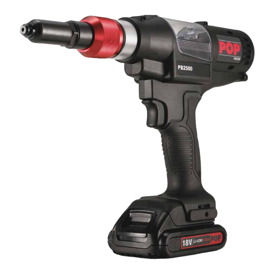 Stanley POP PB2500 Manual De Instrucciones