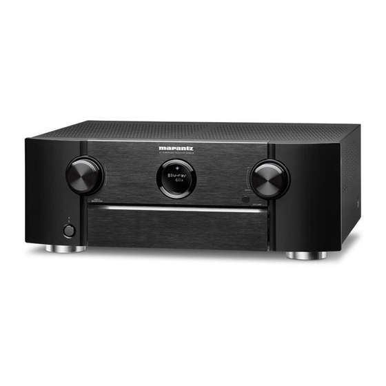 Marantz SR6012 Manual Del Usuario