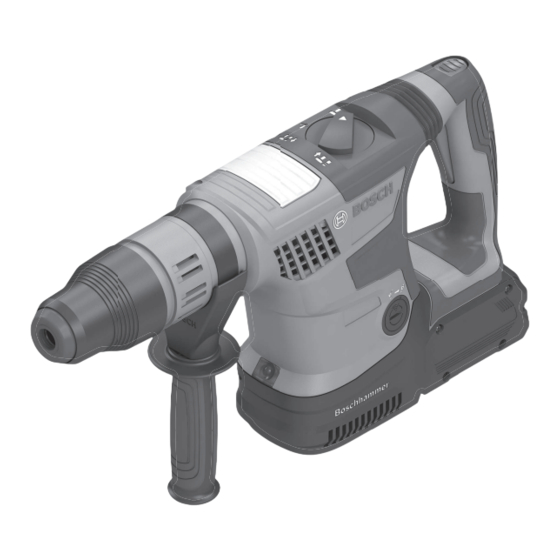 Bosch GBH 18V-36 C Professional Manual Original