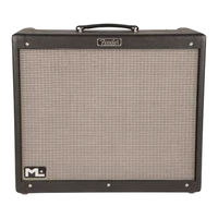 Fender Hot Rod DeVille ML Manual De Instrucciones