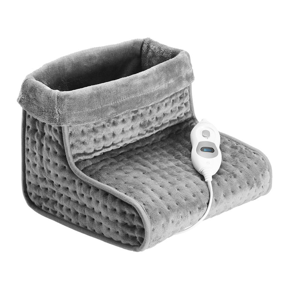 Lanaform Foot Warmer Manual Del Usuario