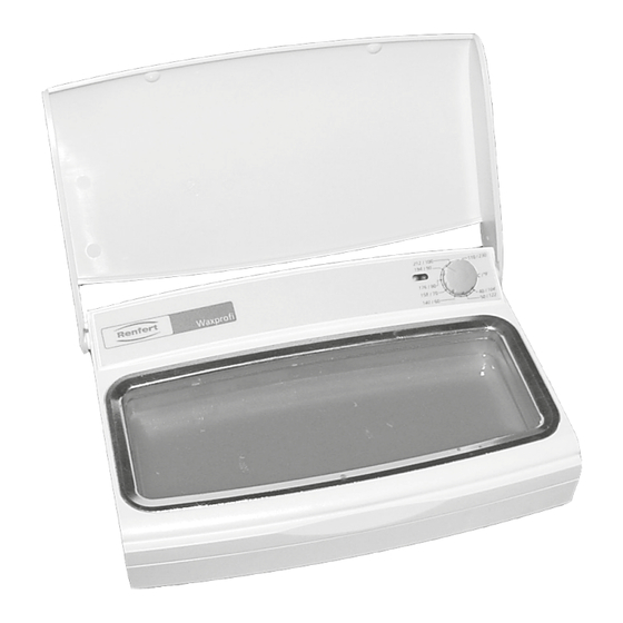 Renfert Waxprofi Manual Del Usuario